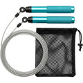 Moxae Adjustable Speed Jump Rope 3 m with Aluminum Handles Teal - Product view